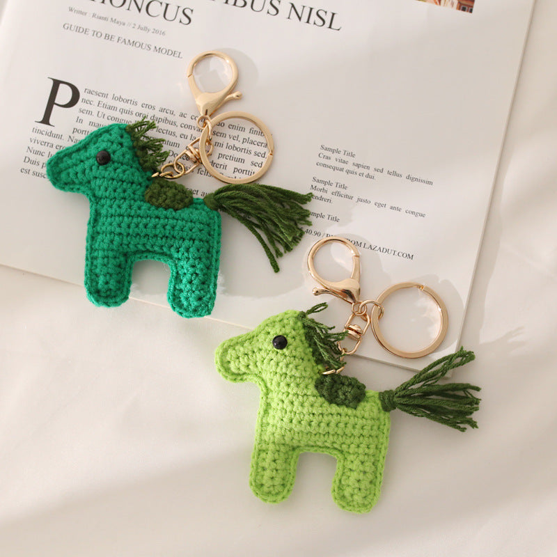 Wholesale Yarn Knitted Keychains